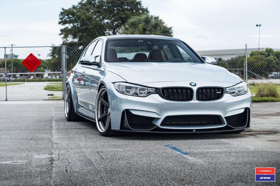  BMW M3 Sedan on Vossen Wheels (VWS-3) 2017 года  (фото 37 из 44)